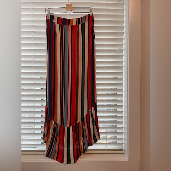 VICI Multicoloured Faux Button up Maxi Skirt - Picture 5 of 7